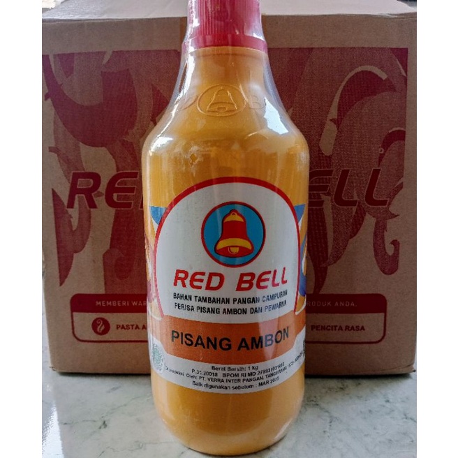 

Pasta 1kg redbell pisang ambon