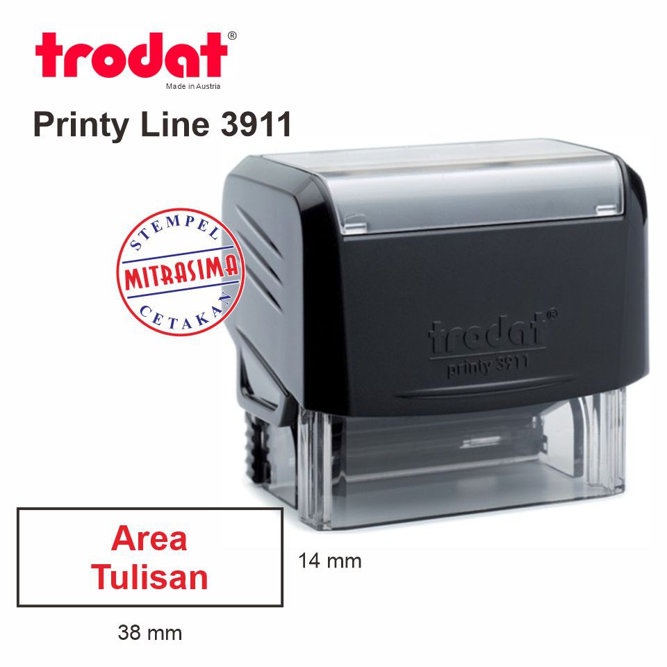 

Stempel Trodat 3911 ( Model Ekonomis bentuk Persegi )