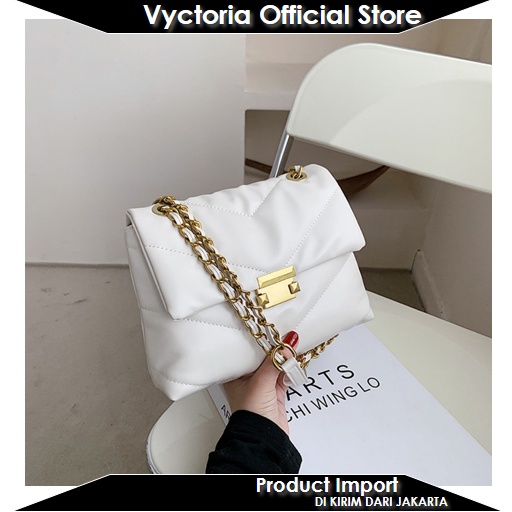 (COD) Vyctoria VOS3068 Tas Selempang Wanita Fashion Slingbag Import Promo BQ3068 3068