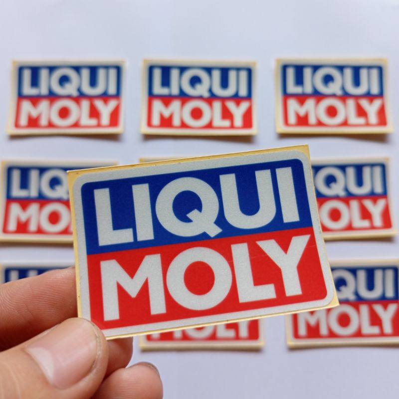 Sticker Stiker Motor Cutting Reflective LIQUI MOLY