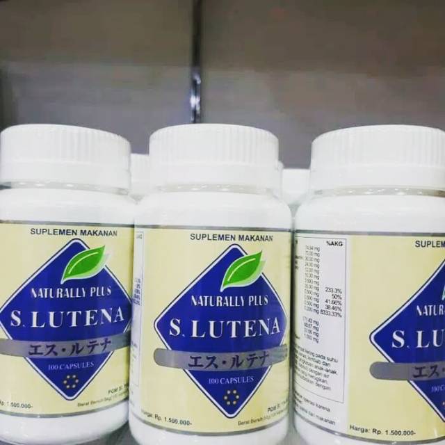 Naturally Plus S.Lutena -Super-Lutena- Lutein Obat Penyembuhan Mata Katarak