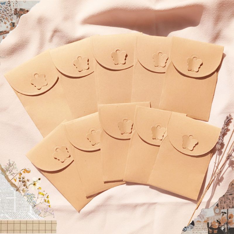 

[1pcs] Amplop Vintage kraft/Rustic Amplop