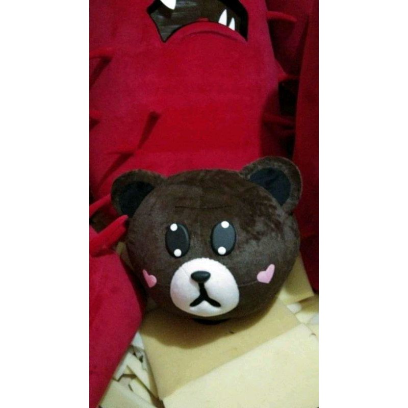 Kostum badut line (beruang kecil)