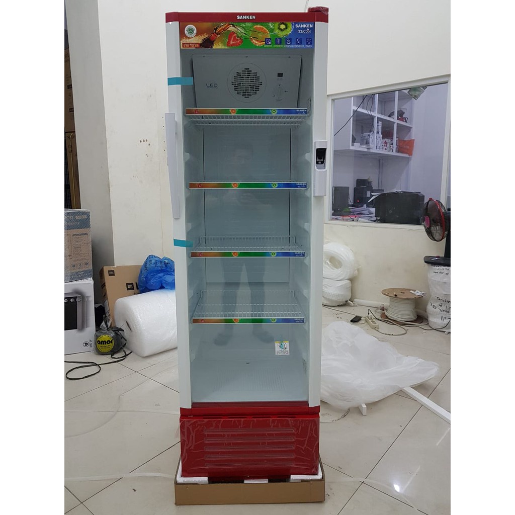 Showcase Sanken SRS 279 Lemari Pendingin Minuman Tinggi