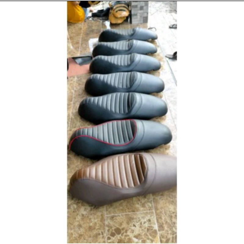 Jok Honda Scoopy caferacer single seat custom