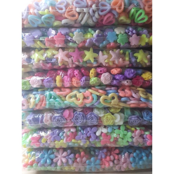 SETENGAH PON ( 225 gr ) Manik pastel