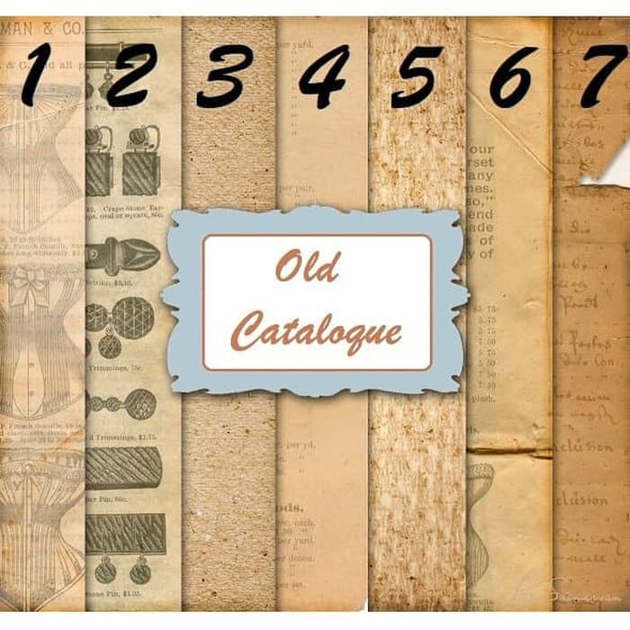 

Kertas Scrapbook - Old Catalogue 1-7_FFH20 Design