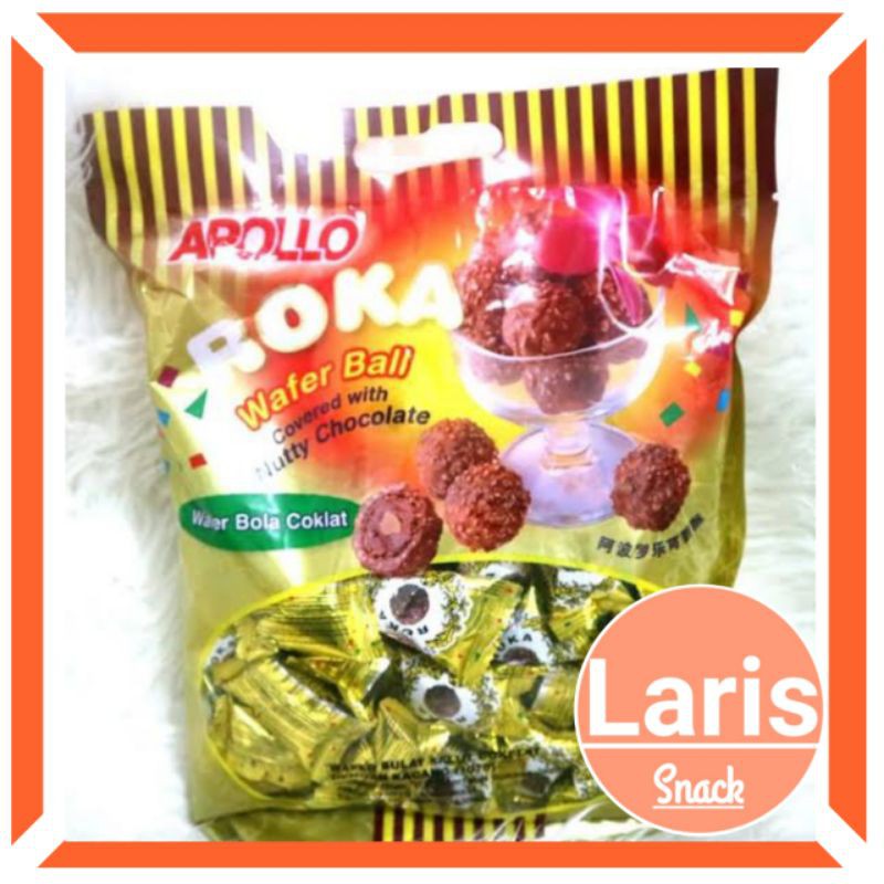 

PROMO !! Apollo Roka Coklat isi 50 / Coklat Roka / Roka Asli / LarisSnack