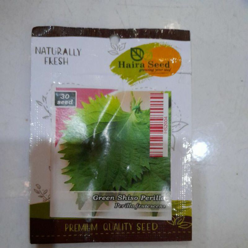 

Green shiso perilla