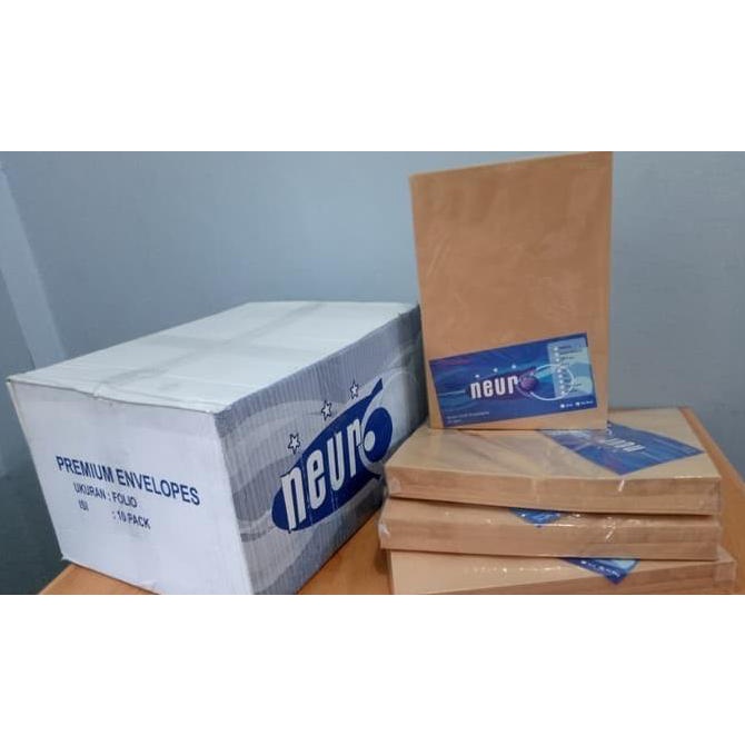 

KHUSUS GOSEND!!! Neuro Amplop Coklat Ukuran Folio SEAL