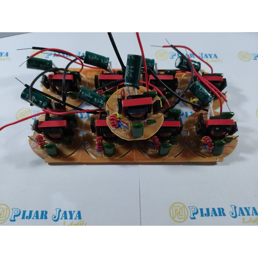 PCB Mesin Lampu LHE Spiral 23 watt Model Ulir 23w