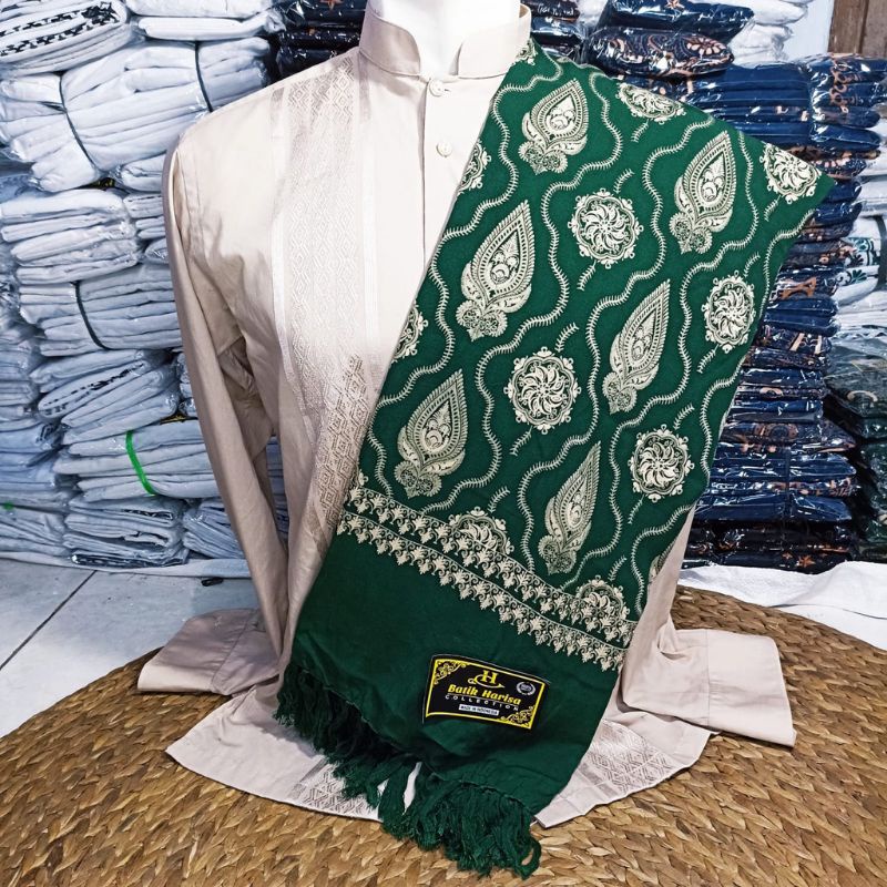 SORBAN RIDA TROMPA MOTIF BATIK KASHMIRI KASHMIR/SURBAN HABIB SORBAN YAMAN SORBAN TEROMPAH SORBAN HAB