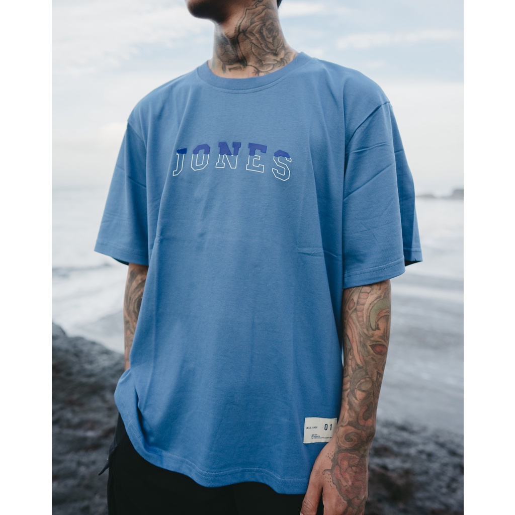 JAVAJONES Oversized Tee Park Blue