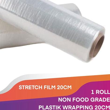 

◙ STRETCH FILM 20CM X 250M PLASTIK WRAPPING PLASTIC WRAP PACKINGAN 1 ROLL ◄