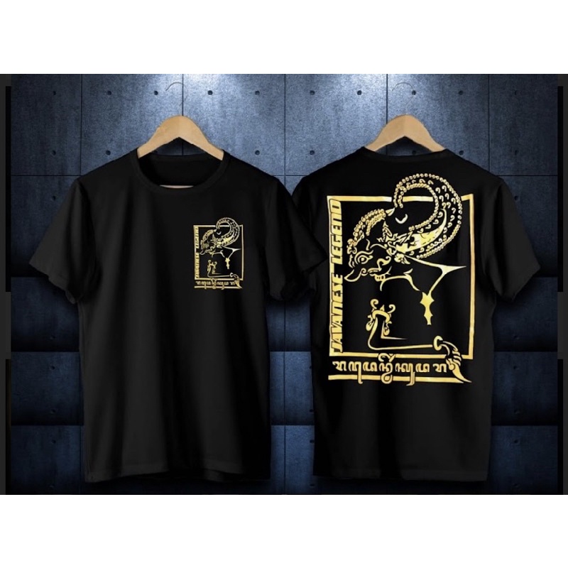 Jual Kaos Wayang Aksara Jawa Kaos Distro Budaya Culture Jawa Wisanggeni