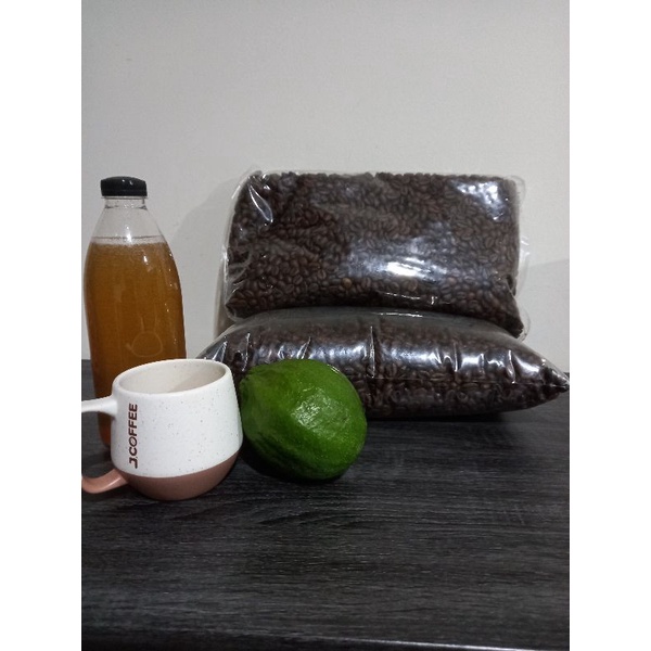 

Kopi biji robusta sangreh 2 kg