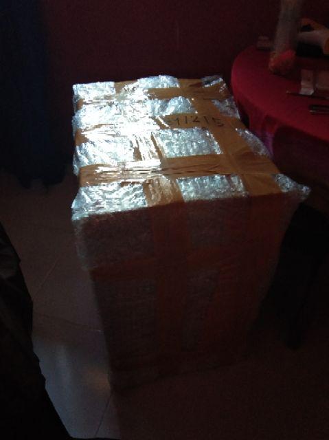 Kotak Hantaran Frame Tebal Mahar Nikah Putih Silver Isi 4