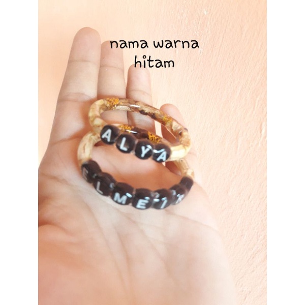 Gelang sawan NAMA motif MOTE/MANIK gelang kariango ASLI bayi anak dewasa ibu hamil