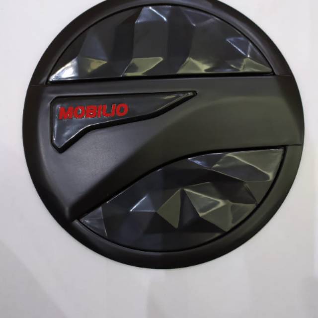 Tank cover/ tutup tangki mobil Mobilio hitam