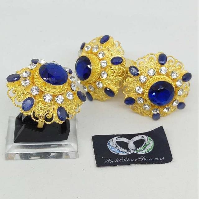 Subeng Bali /subeng biru/ subeng etnik/subeng Tembaga gold plated