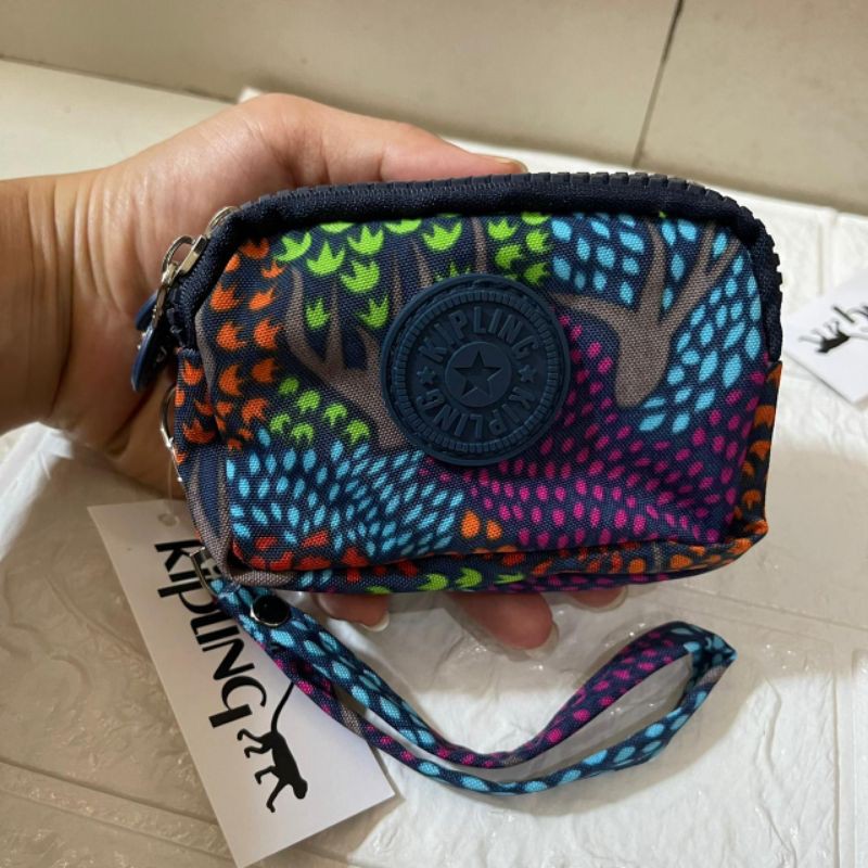 Dompet koin kipling 3ruang