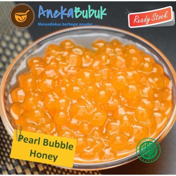 

Cuci Gudang Awal Tahun Pearl Bubble Golden Honey 1kg - Boba rasa Madu Cuci Gudang Awal Tahun