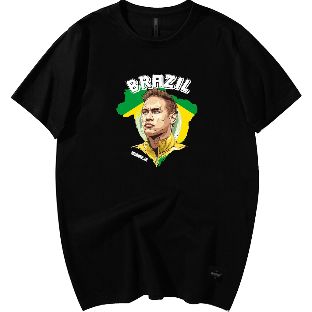 Kaos Pria kaos karakter baju bola piala dunia kaos Oblong tangan Pendek Terlaris..