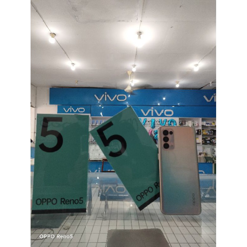 Special promo terbaik oppo Reno 5 8/128 free HF+silicon+antogores