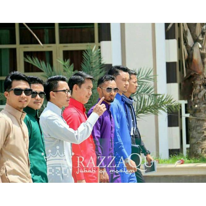 Terbaik Jubah Gamis Pria Razzaqu Baju Koko Slimfit Soft Elrah Wakdoyok