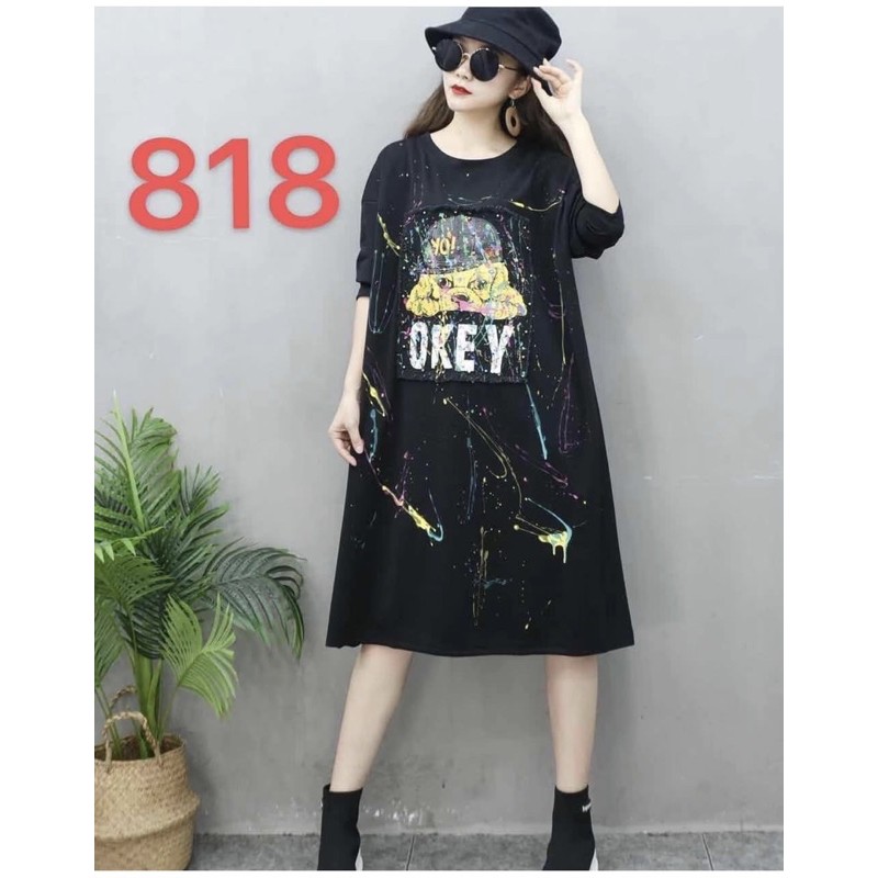 Dress Tunik Jumbo Fashion Korea