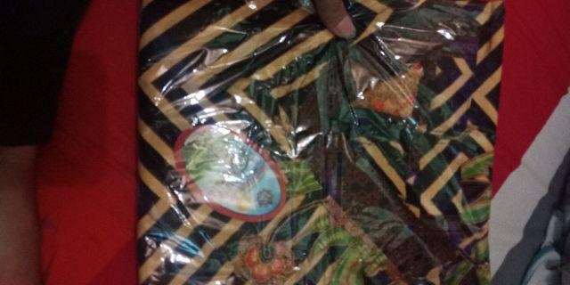 Aserehe Zigzag Tunik Jumbo Batik Mataraman Sogan Camaline Seragam Kantor Kerja