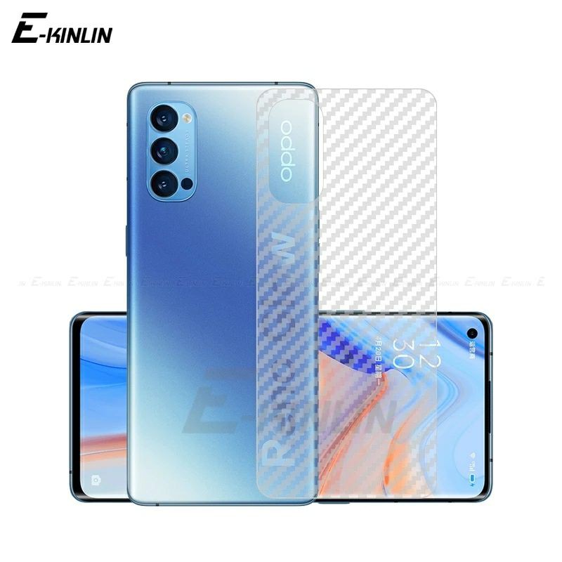 Skin Carbon OPPO Reno 4 / 4F / 4 Pro / 5 / 5F Antigores Back Cover