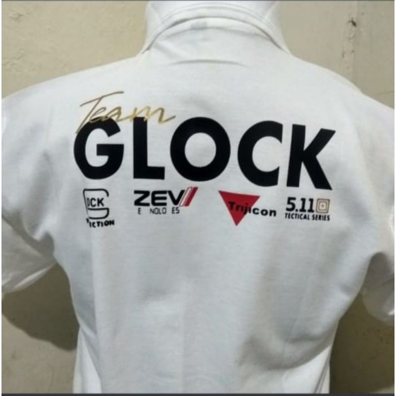 Poloshirt/kaos kerah Team Glock