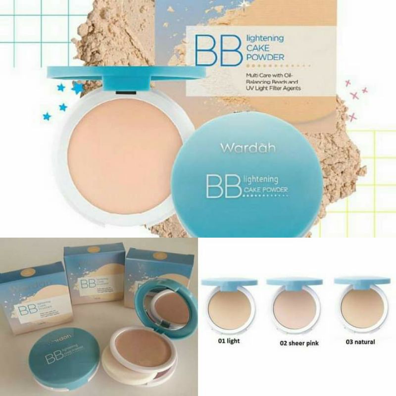 Wardah Bb cake powder