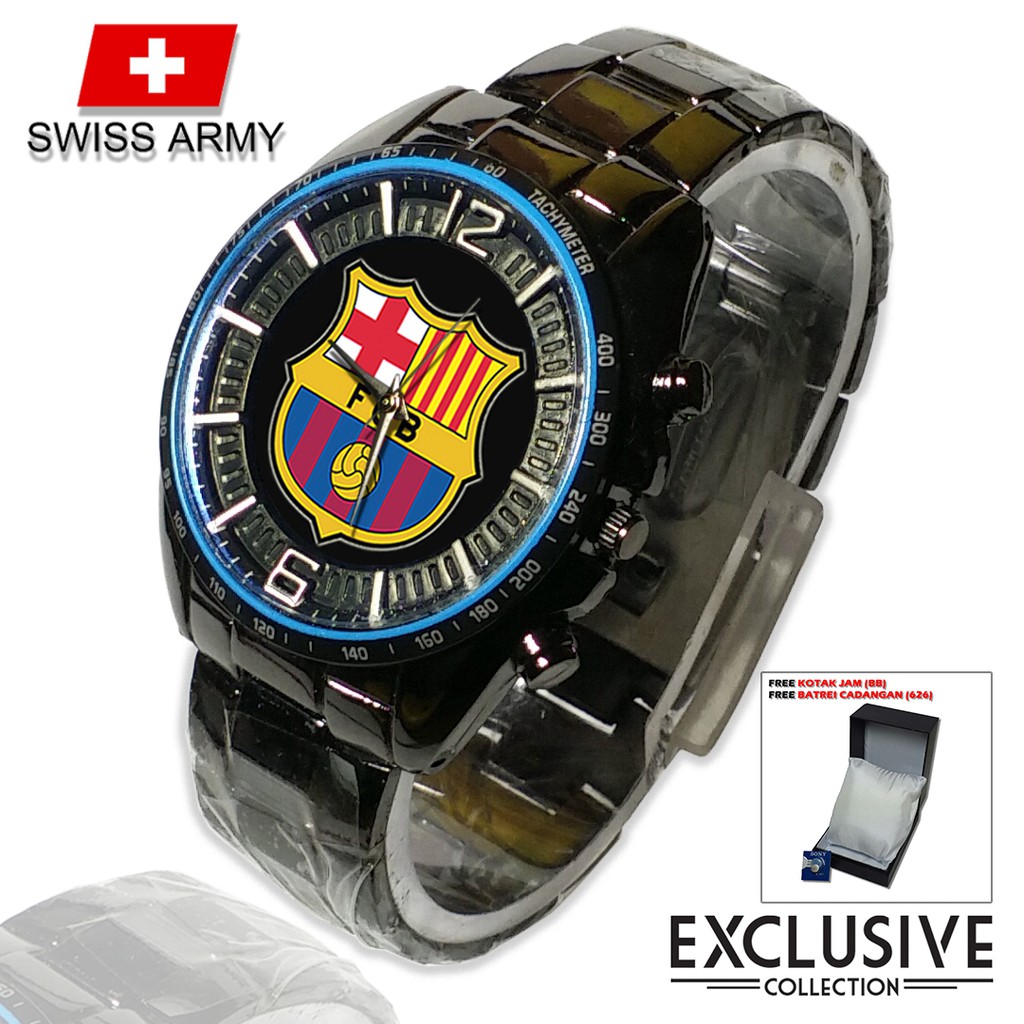 (Istimewa Bossque) Jam BARCELONA Rantai Sport (Elegan)