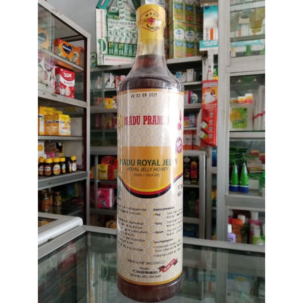 MADU PRAMUKA  ROYAL JELLY 650 ML - ED 12/2026