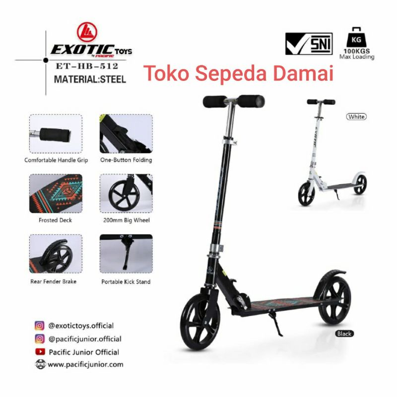 SCOOTER OTOPET ANAK DEWASA EXOTIC