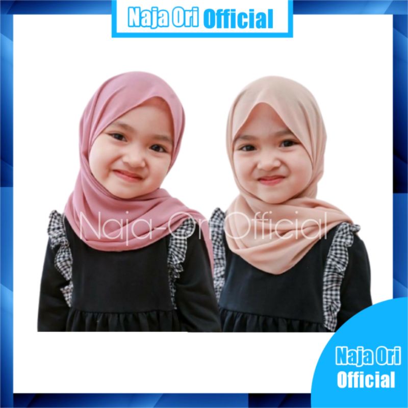 Kerudung Anak Sekolah Sd dan Tk | Kerudung Anak Pasmina