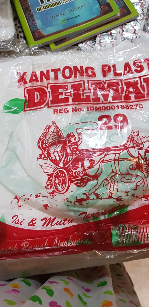 Kantong Plastik / Kresek Ramah Lingkungan Delman Uk 29 - Sni