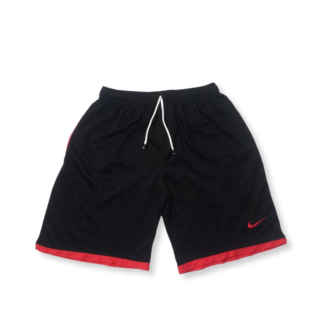 Celana pendek pria kolor boxer santai fashion RESLETING size L - XXXL jumbo panjang premium bahan baby terry