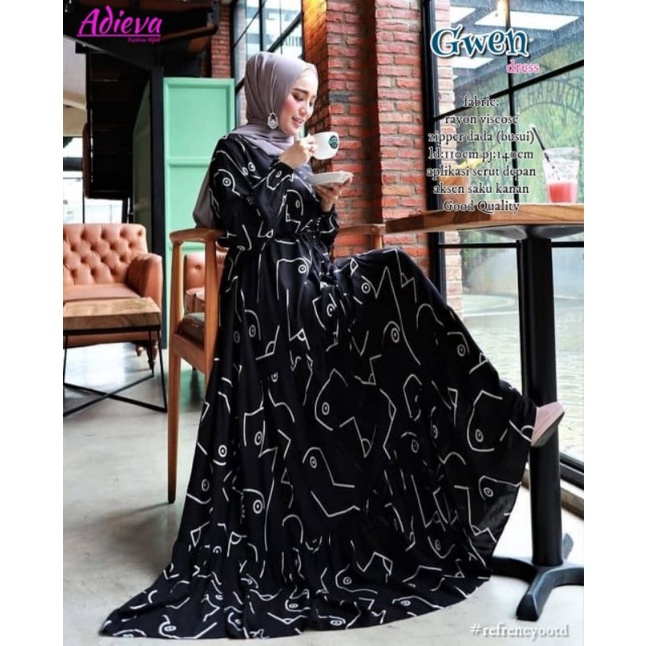 gwen dress- devos dress - dress rayon part 2 - claudy dress - lotus dress - gamis rayon