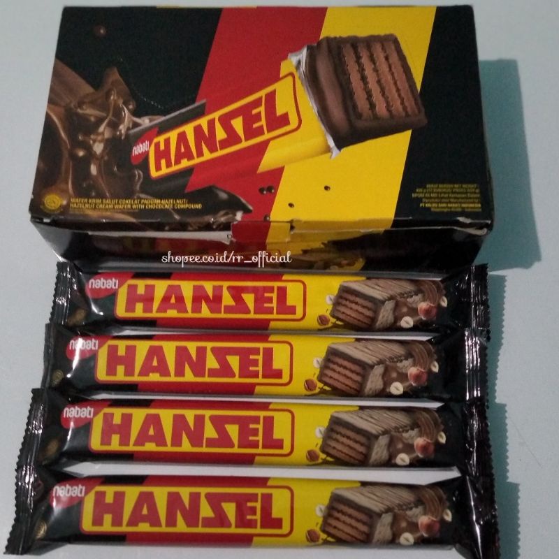 

Coklat Nabati Wafer Hanzelnut hanzel