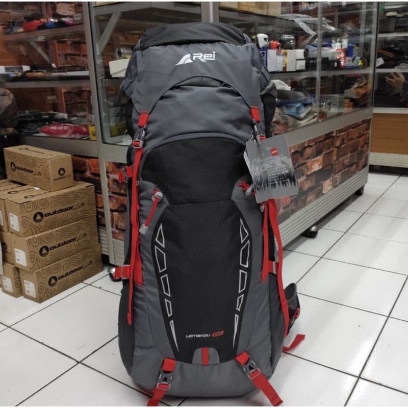 Tas Carrier Rei Lamandu 80L Tas Gunung Rei Lamandu Original