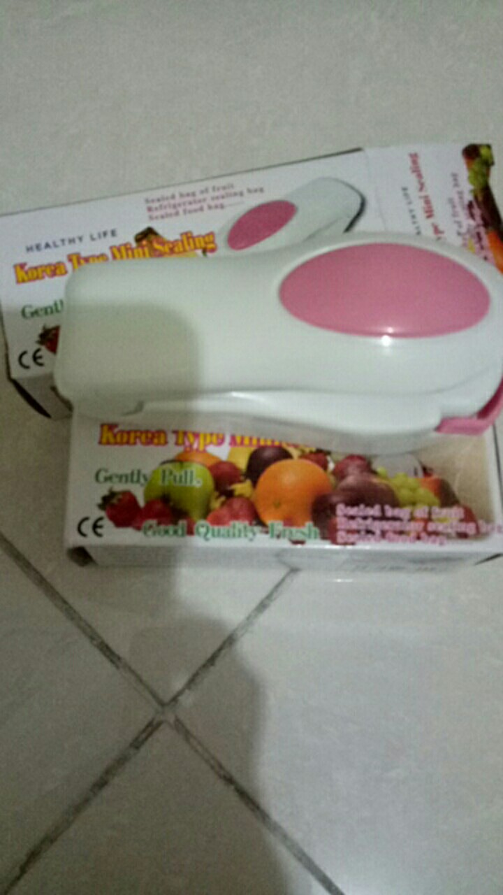 Handsealer Penyegel Segel Plastik Snack