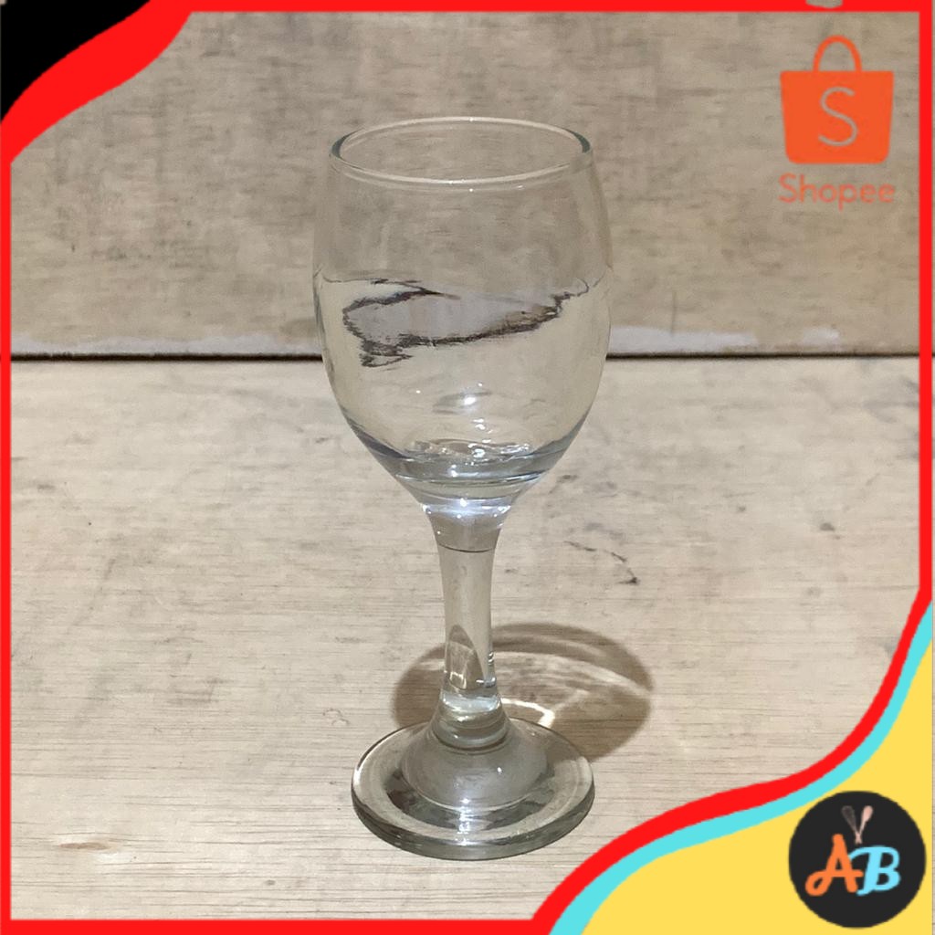 Gelas Kaca minum Wine tinggi STH 5STN