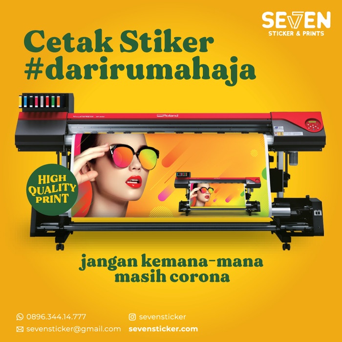 

PEREKAT-PENGIKAT- STICKER VINYL CUSTOM PRINT + LAMINASI + CUTTING - TANPA LAMINASI -PENGIKAT-