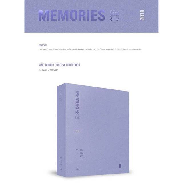 [Pelunasan & Ready Stock] BTS Memories 2018 DVD Sharing