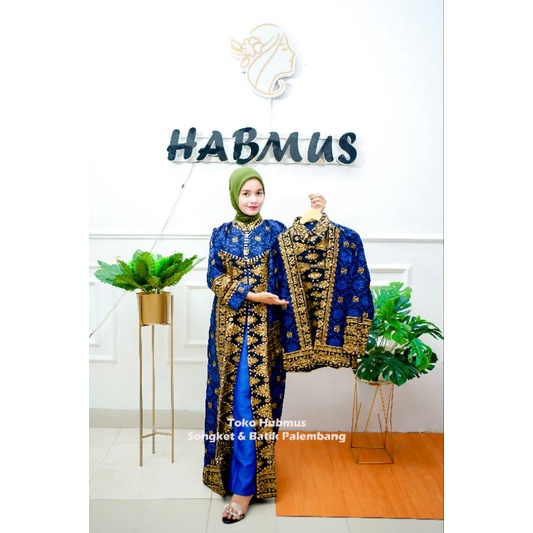 COUPLE BATIK KONDANGAN GAMIS SONGKET PALEMBANG