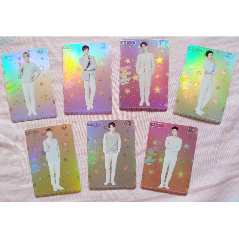 EXO PHOTOCARD HOLOGRAM - Suho Xiumin Lay Chanyeol Chen Kai Sehun