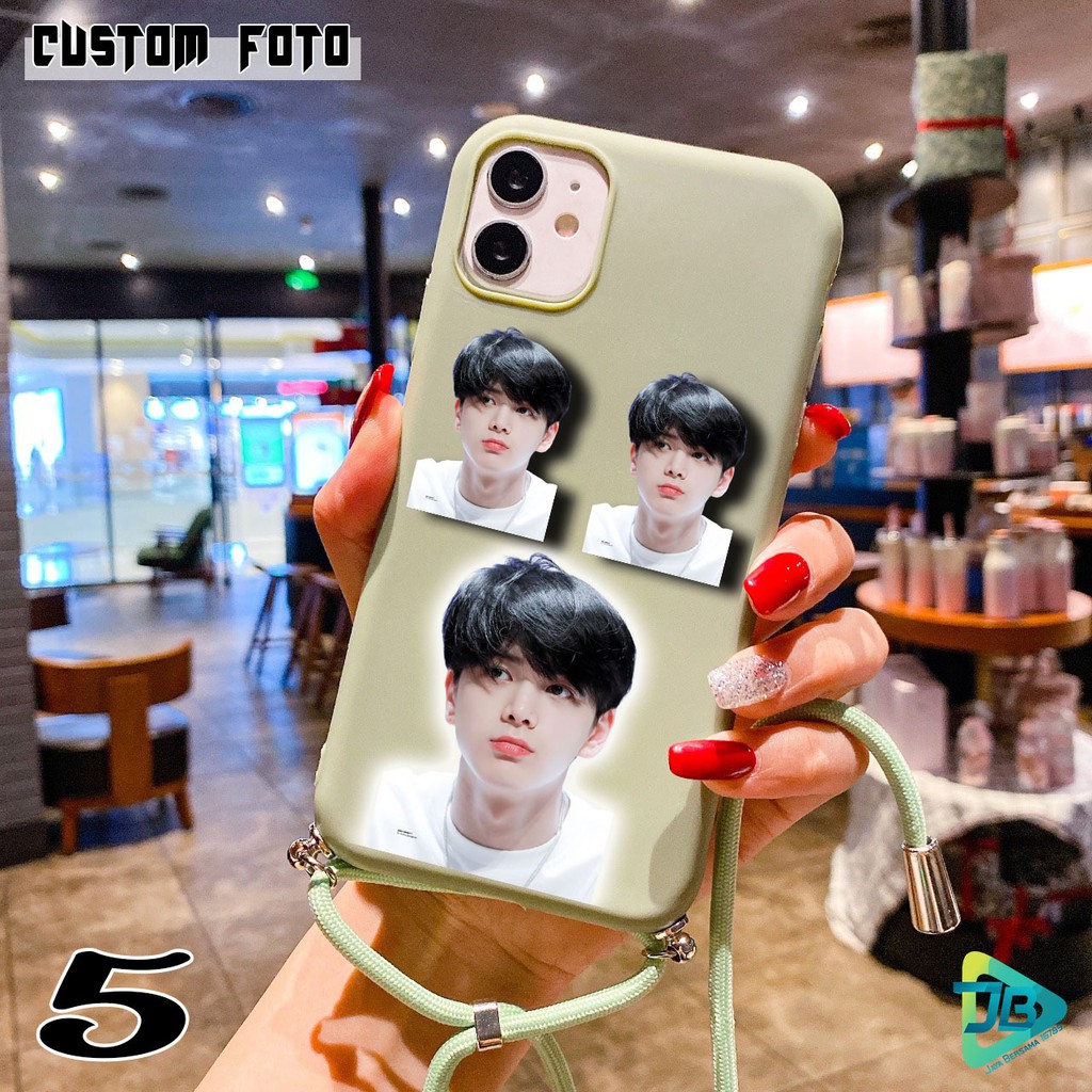 Softcase Custom Slingcase Tali Lanyard Candy Custom Iphone X Xr Xs Max 11 12 Mini Pro Max JB3198